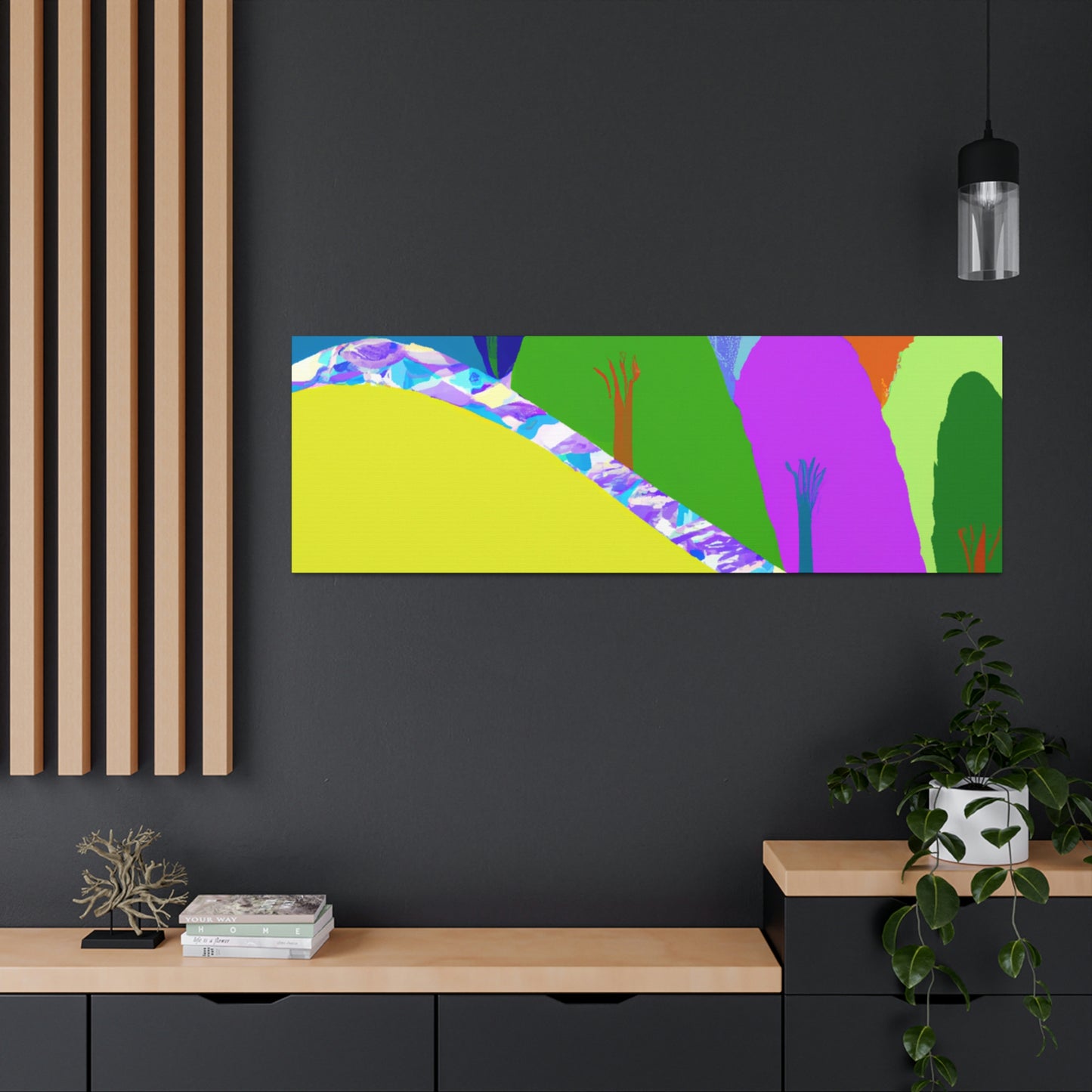 Mountain Optimism Artist - Canvas