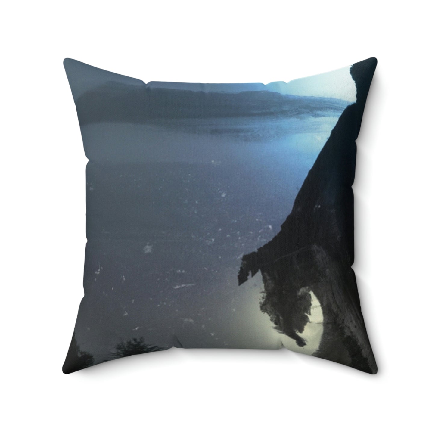 "The Shadow of the Moonlit Night" - The Alien Square Pillow