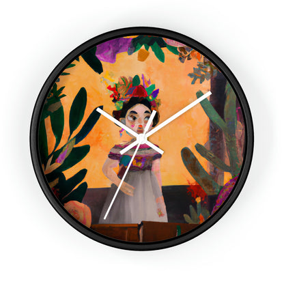 "A Child's Unexpected Enchanted Journey" - The Alien Wall Clock