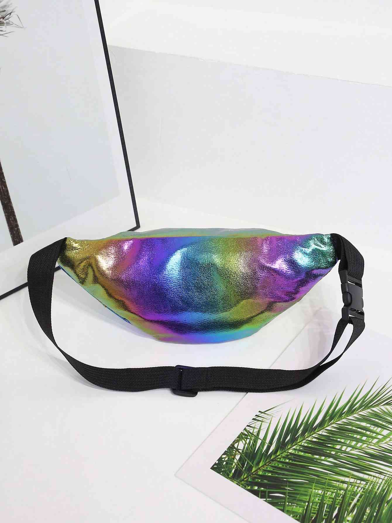 Bolso bandolera de poliéster degradado