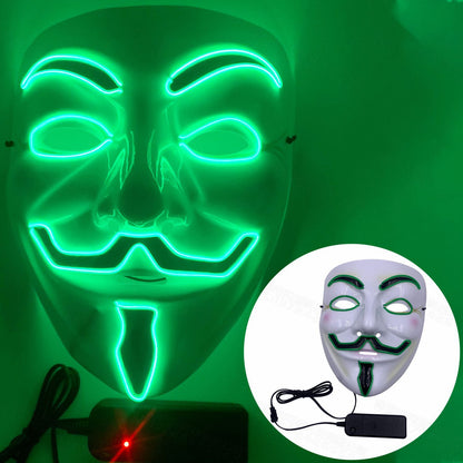 LED leuchtende Masken - The Alien Party Rave