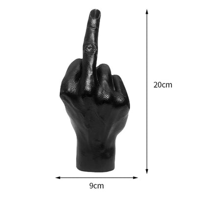 Middle Finger Statue - The Alien Sculptures & Statues