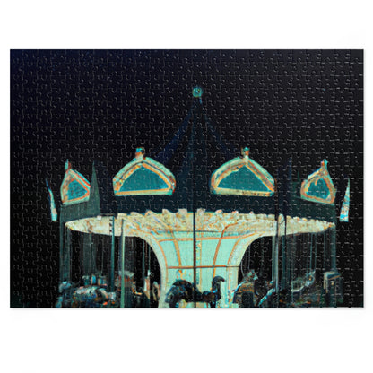 "A Lonesome Carousel Under Shining Stars" - The Alien Jigsaw Puzzle