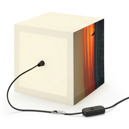 "Serene Sails: A Peaceful Sunset" - The Alien Light Cube Lamp