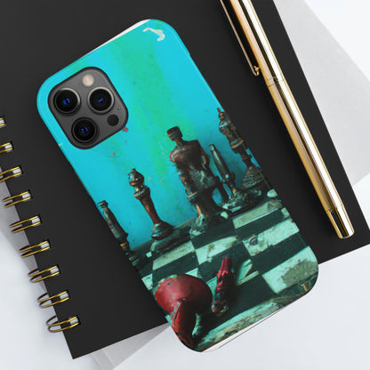 "Un juego de ajedrez olvidado: Listo para un nuevo partido" - The Alien Tough Phone Cases