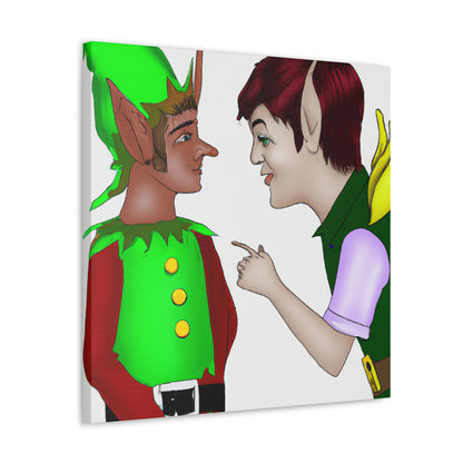 "The Elf and the Rogue's Bonding" - The Alien Canva