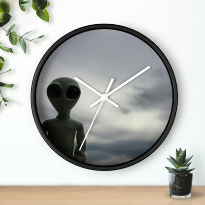 "A la deriva en el universo" - El reloj de pared alienígena