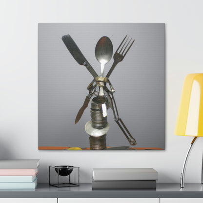 "Kitchen Sculpture Creations" - Canvas