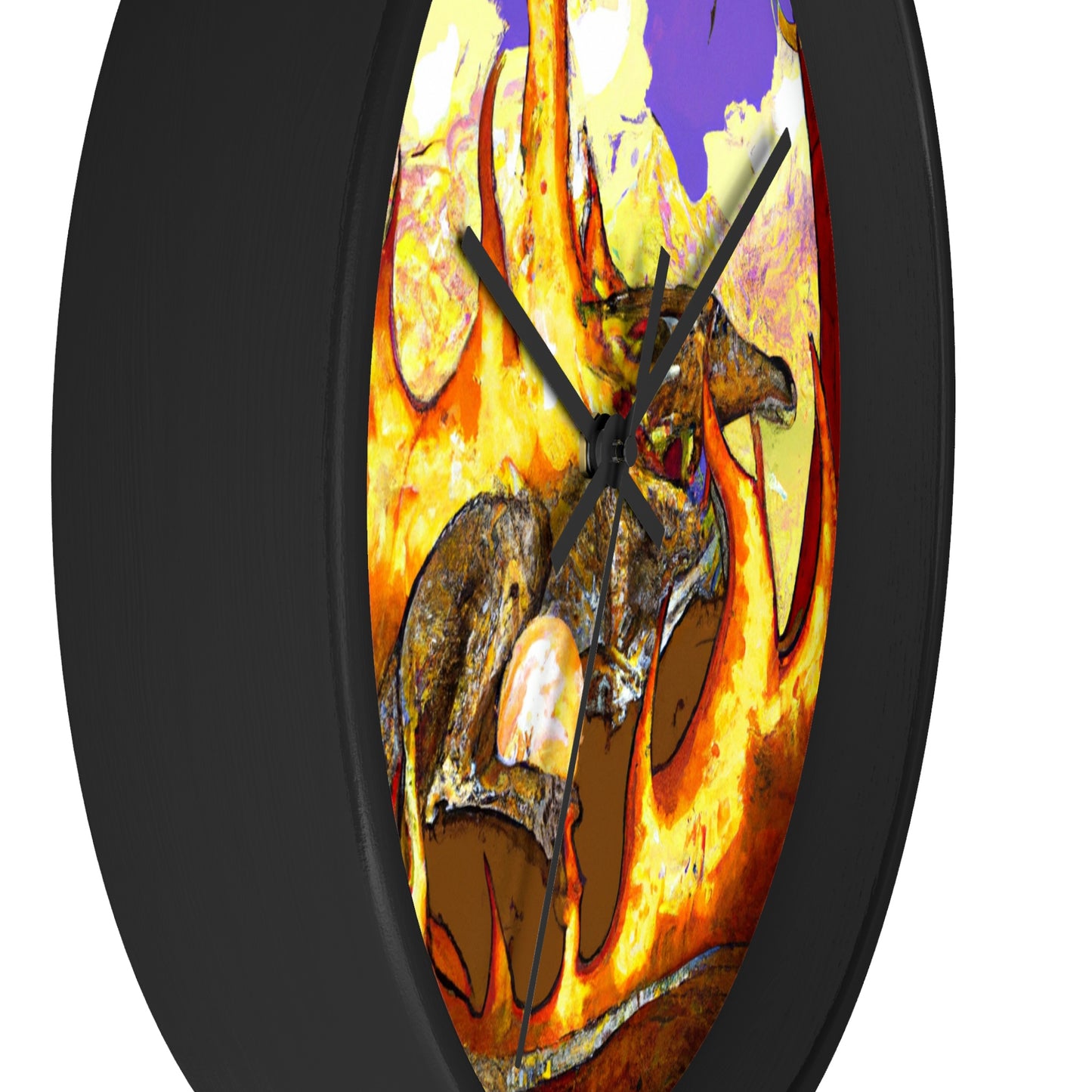 "A Slumbering Dragon in an Infernal Embrace" - The Alien Wall Clock