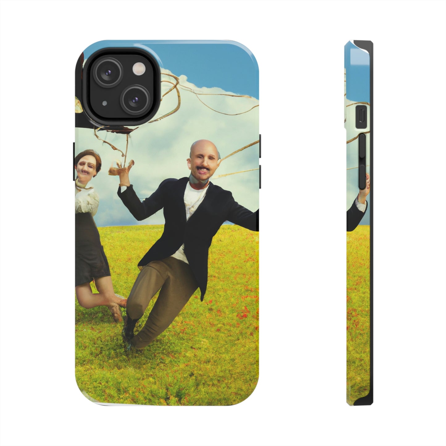 "A Kite Day in the Meadow" - The Alien Tough Phone Cases