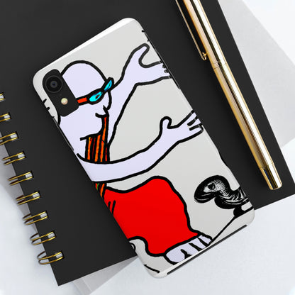 "A Blind Monk's Gentle Embrace of a Lost Dragonling" - The Alien Tough Phone Cases