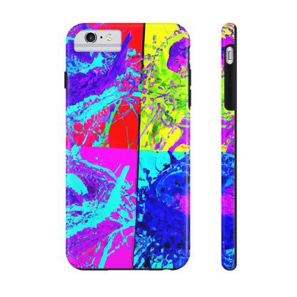 "Ein Regenbogen aus gefiederten Freunden" - Die Alien Tough Phone Cases