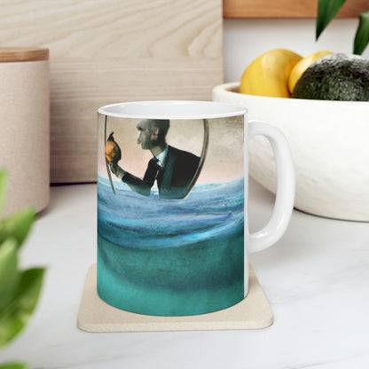 The Mystery of the Underwater Palace - The Alien Taza de cerámica 11 oz