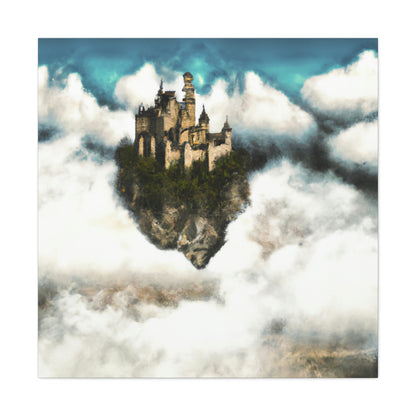 Mystic Castle in the Sky - The Alien Canva