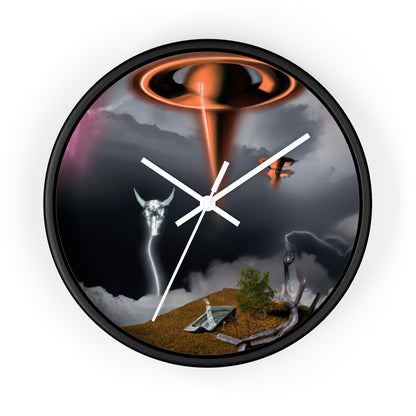 Invasion of the Storm Aliens - The Alien Wall Clock