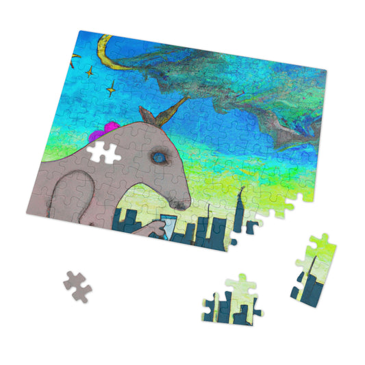 "Majestic Morning Reflections" - The Alien Jigsaw Puzzle