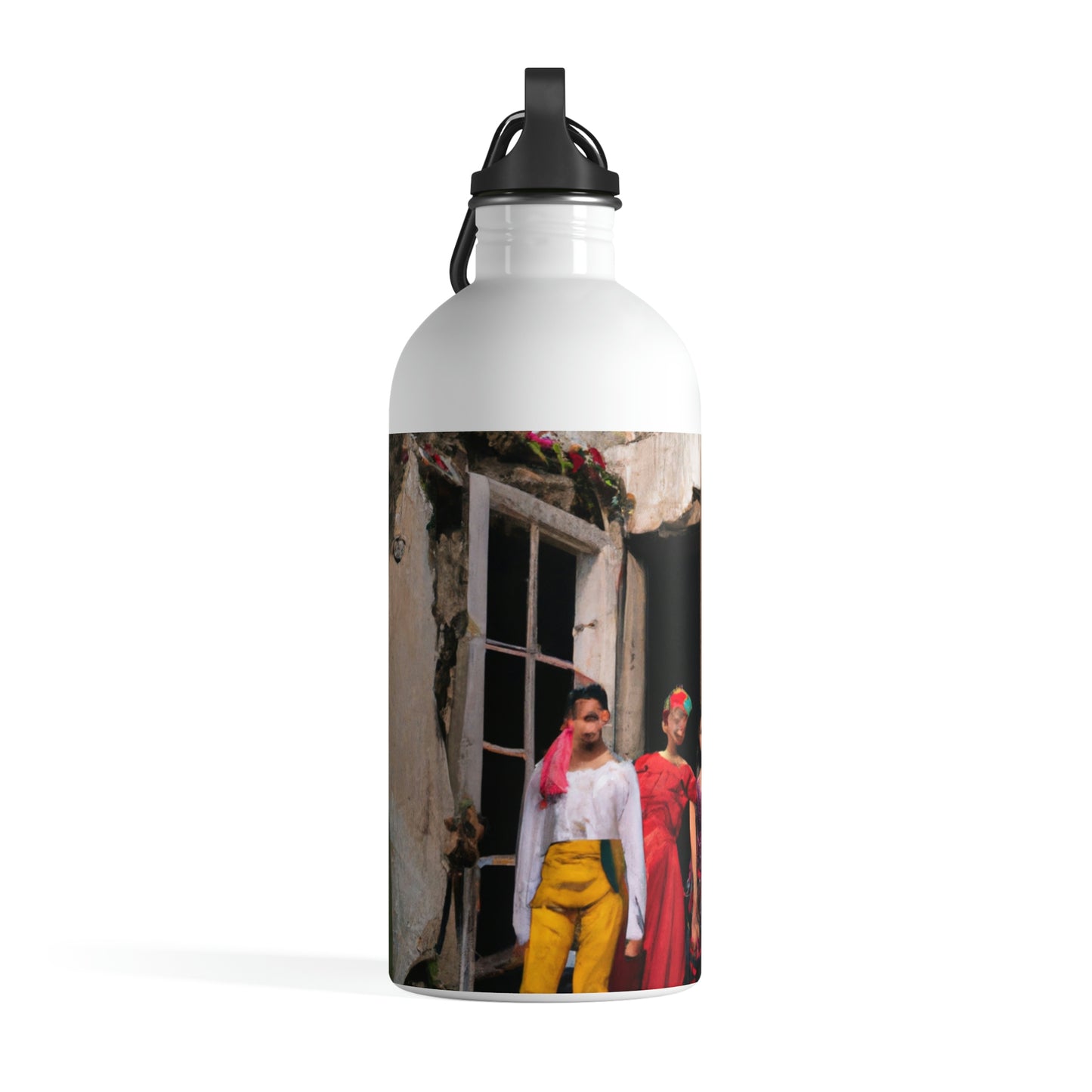 "Exploring the Forgotten Ruin" - The Alien Stainless Steel Water Bottle