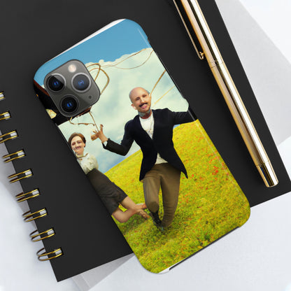 "A Kite Day in the Meadow" - The Alien Tough Phone Cases