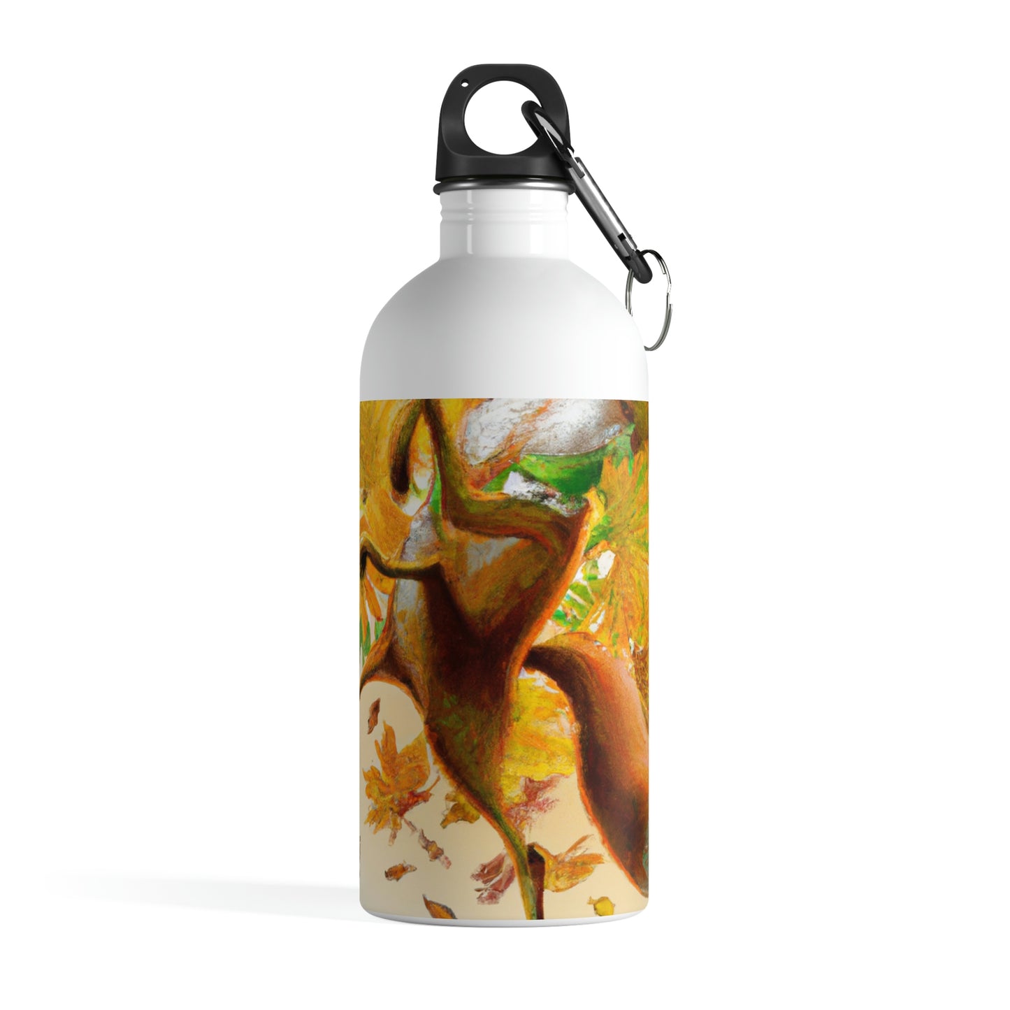 "Autumnal Adventure: A Fox's Mischief" - The Alien Stainless Steel Water Bottle