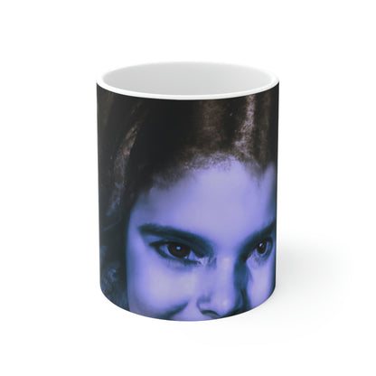 Through the Misty Veil - The Alien Ceramic Mug 11 oz