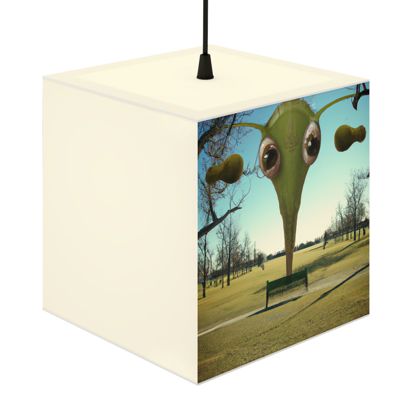 "Alien Parked Tales" - Die Alien Light Cube Lampe