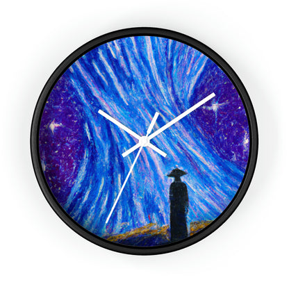 "A Starlit Solace" - The Alien Wall Clock