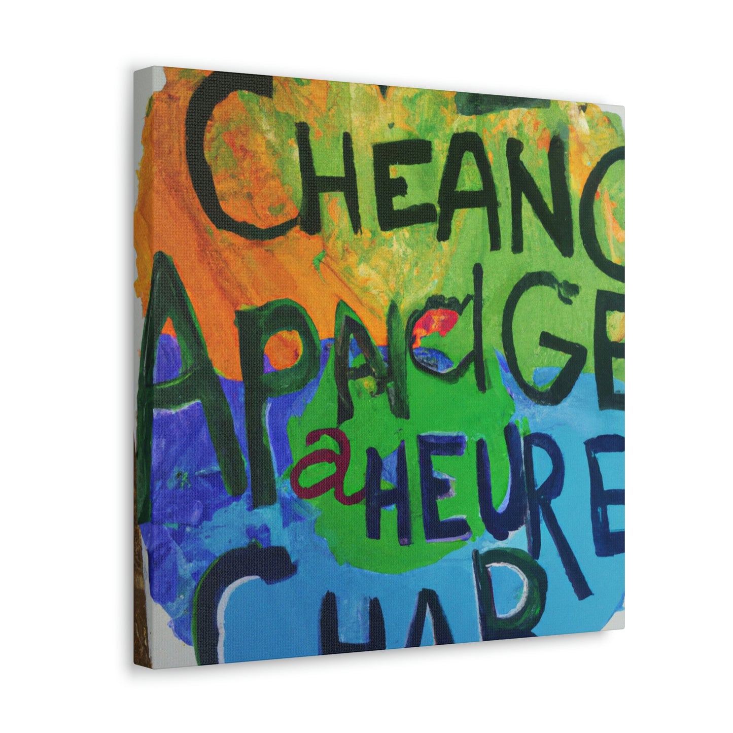 "Embracing Change: A Creative Expression" - Canvas