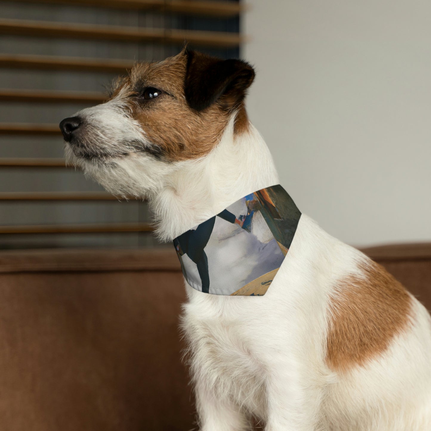 "A Journey Into Forgotten Relics" - The Alien Pet Bandana Collar