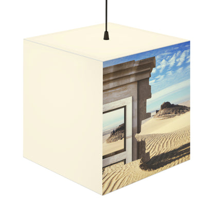 "Lost in the Sands: Discovering the Ancient Temple" - The Alien Light Cube Lamp