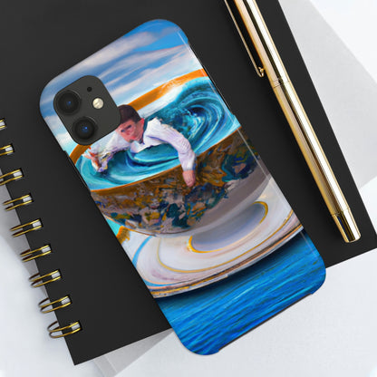 "A la deriva en una Copa China: La historia de la aventura oceánica de un niño perdido" - The Alien Tough Phone Cases