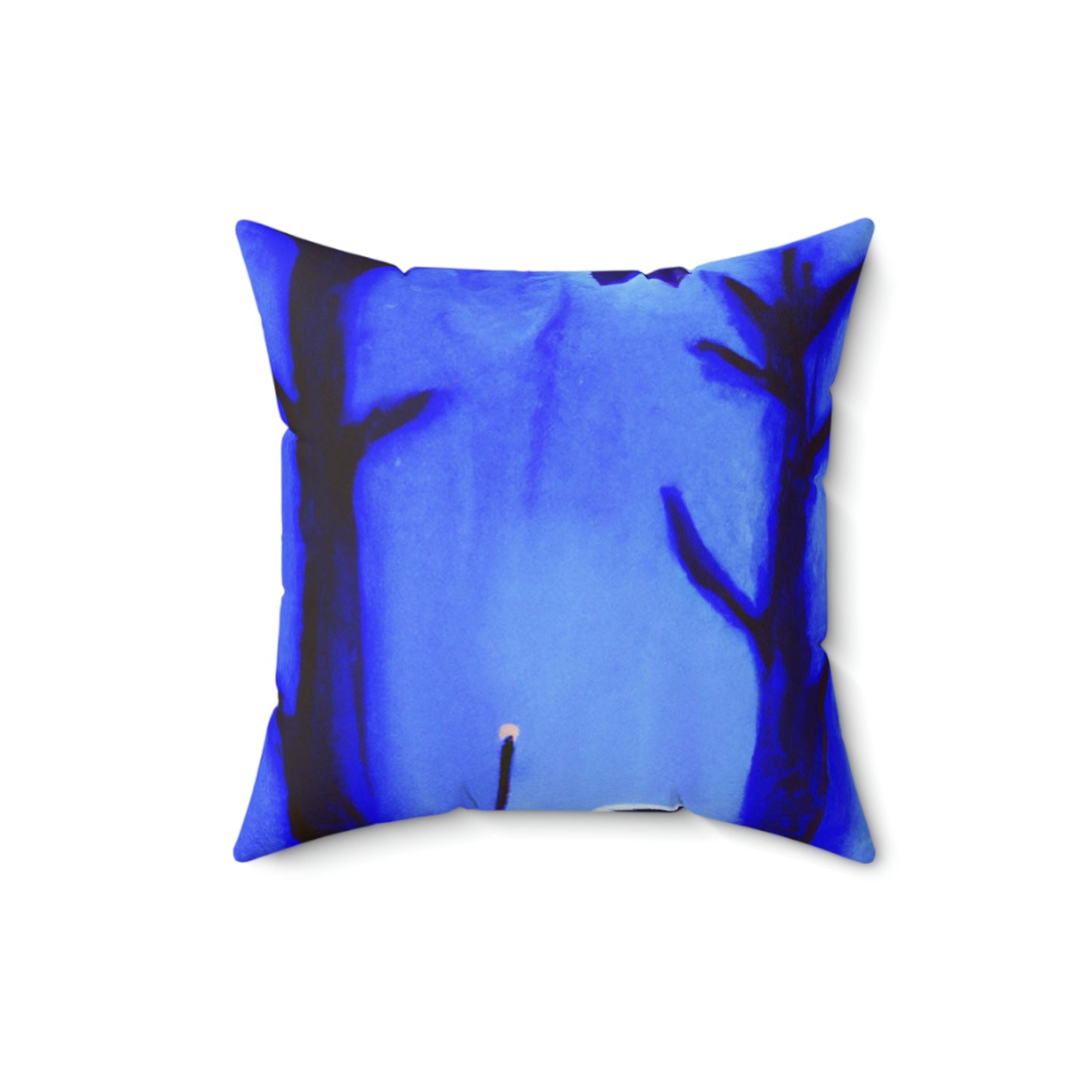 "A Journey Through the Moonlit Forest" - The Alien Square Pillow