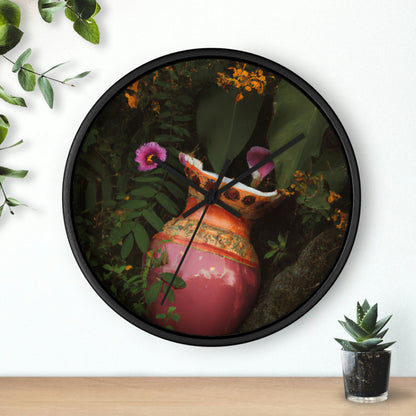 "A Garden in Ruins" - The Alien Wall Clock