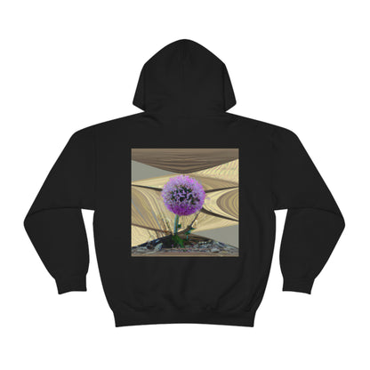 "A Blooming Miracle: Beauty in Chaos" - Sudadera con capucha unisex The Alien