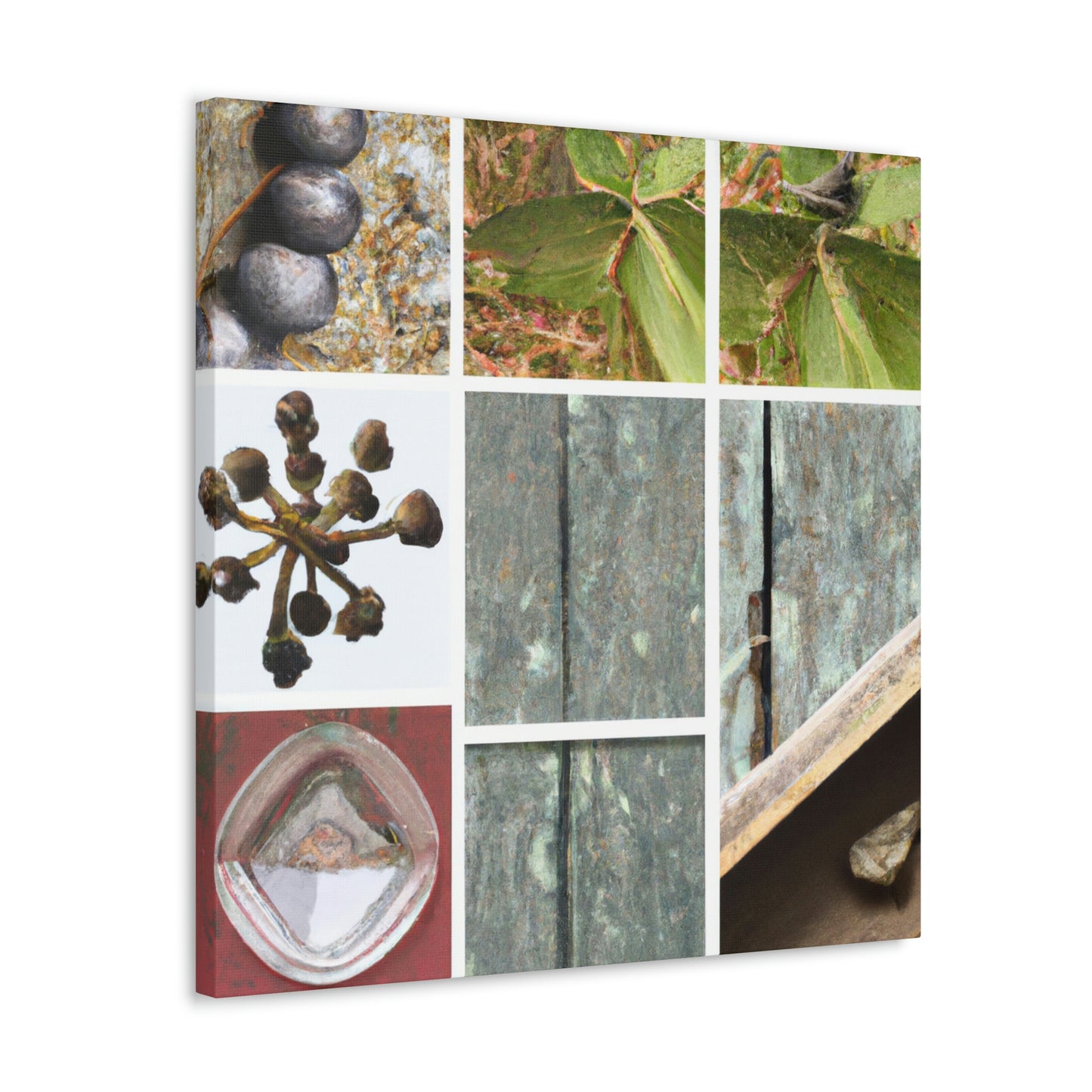 "Nature's Treasures: Celebrating the Beauty of Everyday Objects" - Canvas