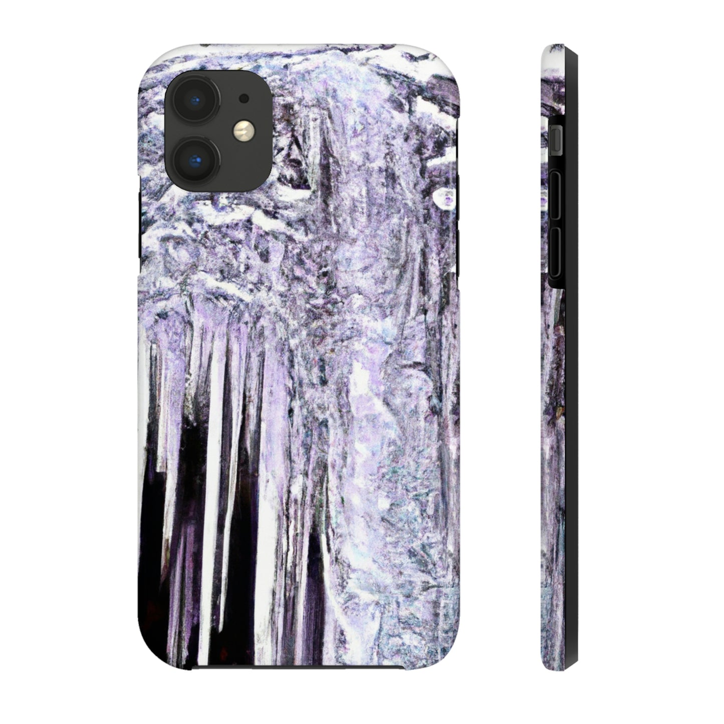 "Frost-Tipped Falls of Glistening Grief" - The Alien Tough Phone Cases