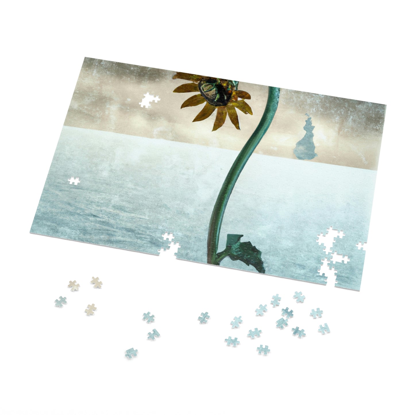 "Fighting the Frost: A Flower's Story" - The Alien Jigsaw Puzzle