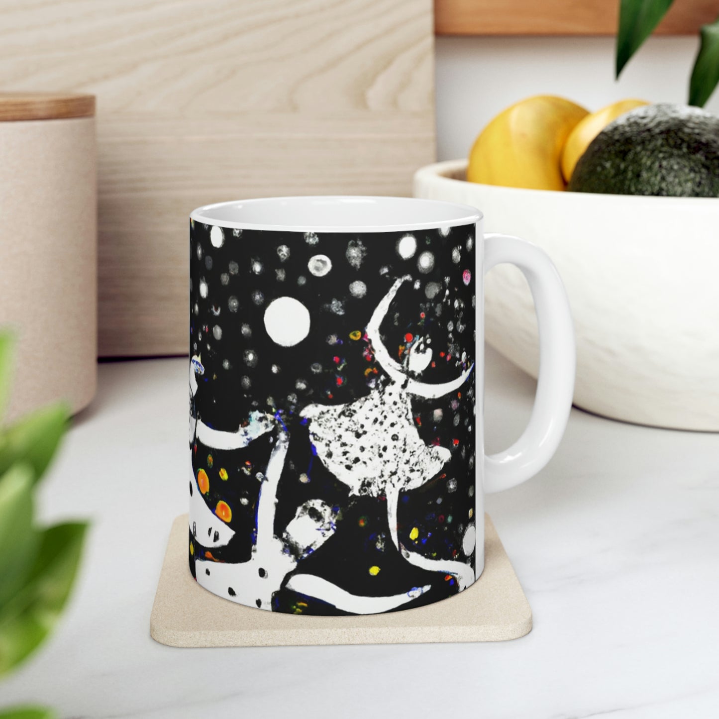 Twinkling Starlight Dance of the Fairies - The Alien Ceramic Mug 11 oz