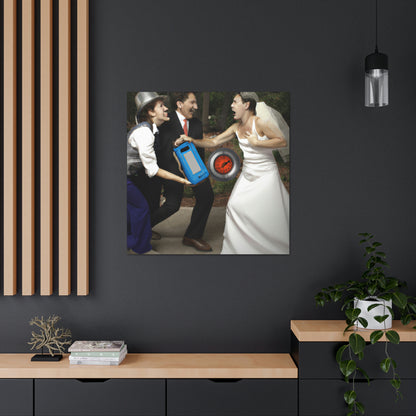 "A Timely Wedding Surprise" - The Alien Canva