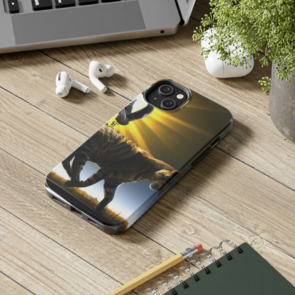 "A Purrfect Sunbeam Moment" - The Alien Tough Phone Cases