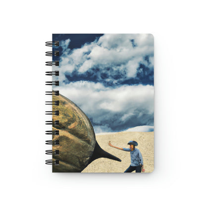 Mystery in the Meadow: The Gigantic Find of a Farmer - The Alien Spiral Bound Journal