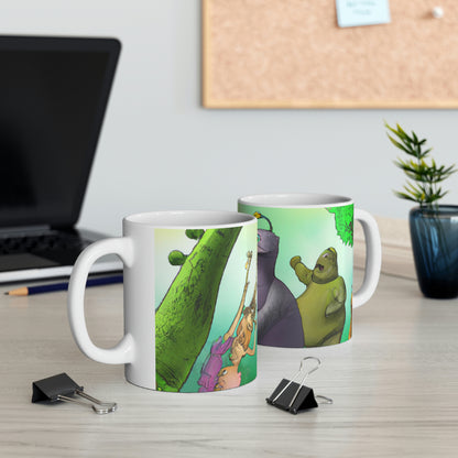 "Intergalactic Zoo Adventures" - The Alien Ceramic Mug 11 oz