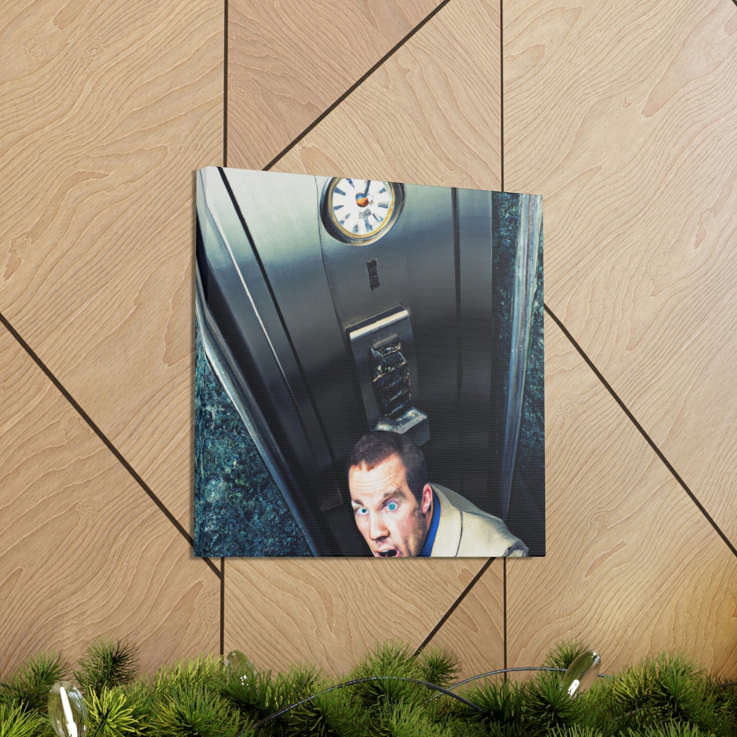 "Tick Tock - Trapped in an Elevator" - The Alien Canva