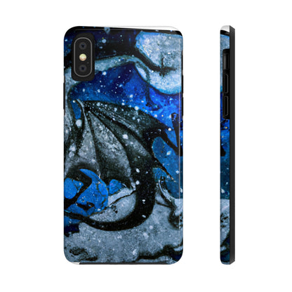 "Frosted Moonlight Dragon" - Die Alien Tough Phone Cases