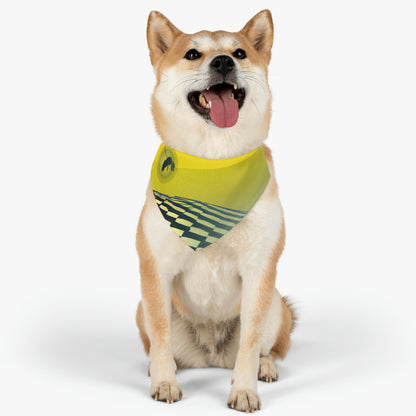 "Lost and Found in the Desert: A Bee's Journey" - The Alien Pet Bandana Collar