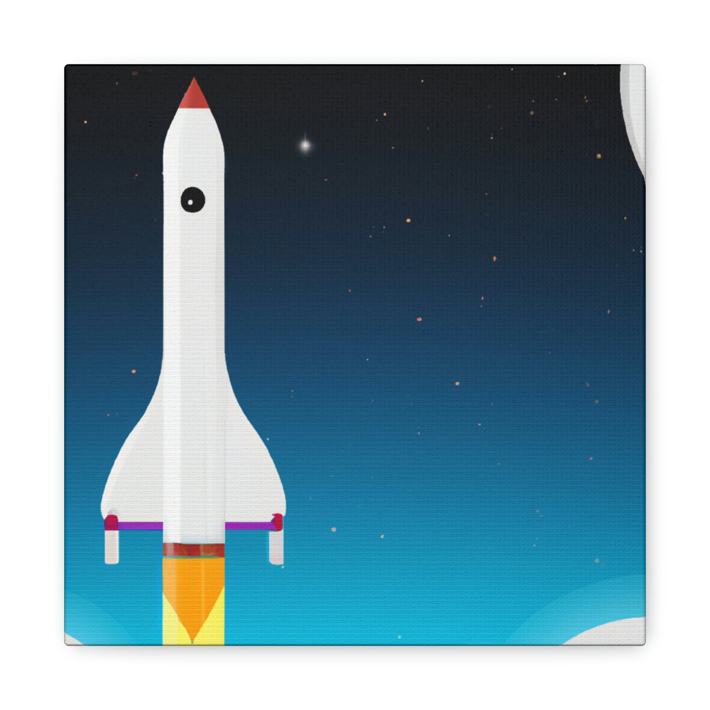 "Exploring the Final Frontier: A Journey to Outer Space" - The Alien Canva