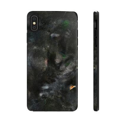 "A Lonely Flicker in the Darkness" - The Alien Tough Phone Cases