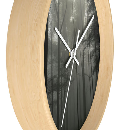 "The Silent Woods of Fog" - The Alien Wall Clock