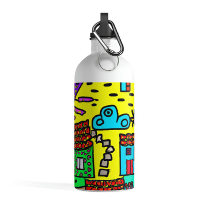 "A Slumbering Village of the Soaring Dragon" - The Alien Stainless Steel Water Bottle