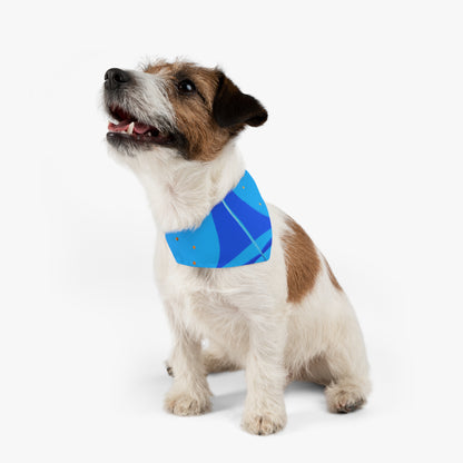 dos pequeños círculos de papel de construcción amarillo para que sirvan como el sol

Un viaje al sol: elaboración de un barco azul y dos marineros: el collar de bandana para mascota alienígena