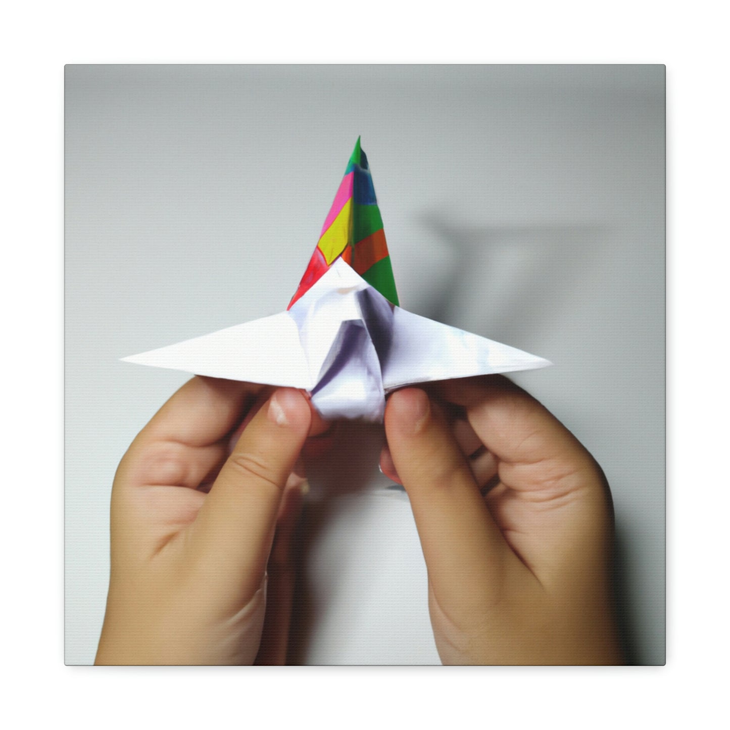 „Verdeckte Kreationen: Erstellen einer geheimen Nachricht mit Origami“ – The Alien Canva